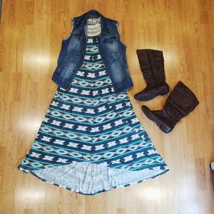 Lucky Brand maxi dress